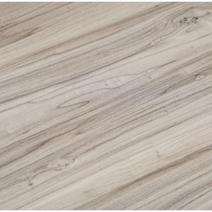 Dove Maple 4 MIL x 6 in. W x 36 in. L Grip Strip Water Resistant Luxury Vinyl Plank Flooring (24 sqft/case)