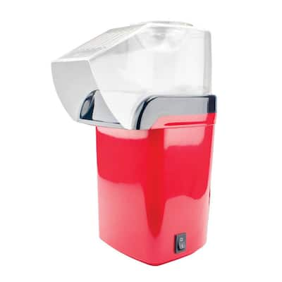 Coca-Cola Ckaphbkt8cr Hot Air Popcorn Popper with Bucket, Red