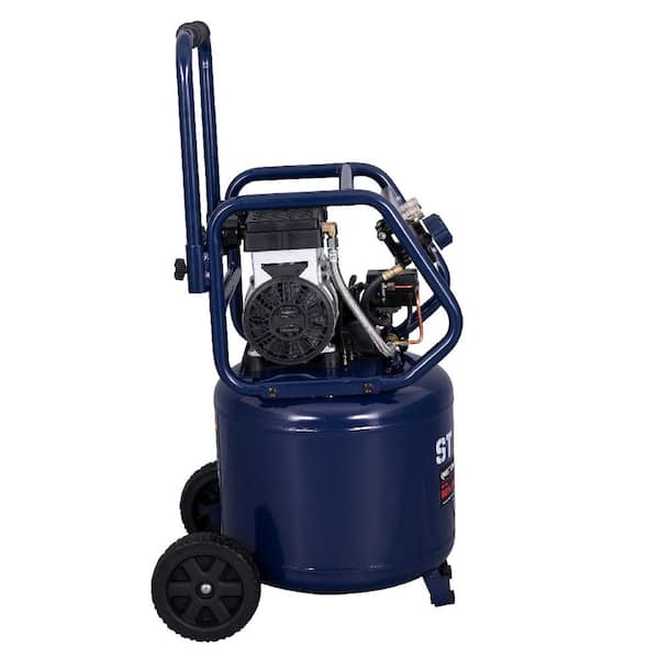 Stealth 12-Gallon Single Stage Portable Electric Vertical Air Compressor Stealth 12-Gallon Single Stage Portable Electric Vertical Air Compressor