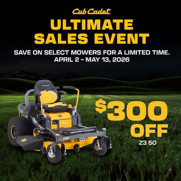 Ultima Z3 50in. Fabricated Deck 24HP V-Twin Kawasaki FR Series Engine Gas Zero Turn Lawn Mower w/Front Wheel Suspension