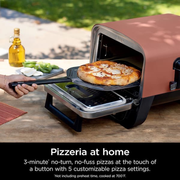 Ninja Woodfire Ofen-Abdeckung – Wasserdicht, Für 8-in-1 Outdoor Pizzaofen & Stand, 600D Polyester Mit Klettverschluss