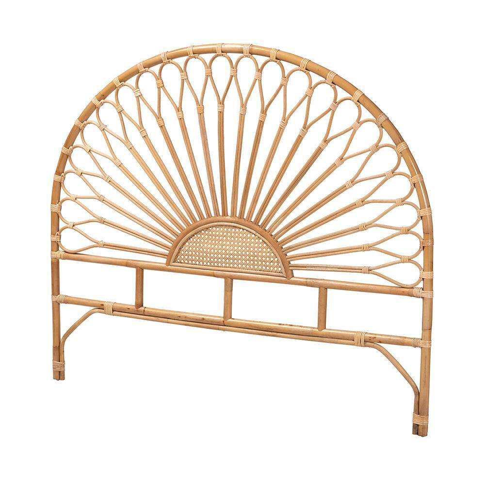 Perenna Natural Rattan King Size Bohemian Headboard