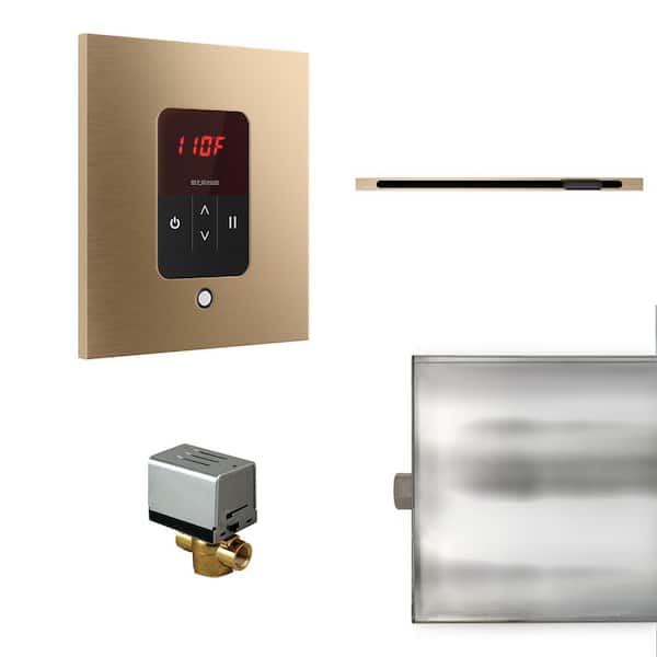 Mr. Steam Mr.Steam Basic Butler Linear Package Square Brushed Bronze