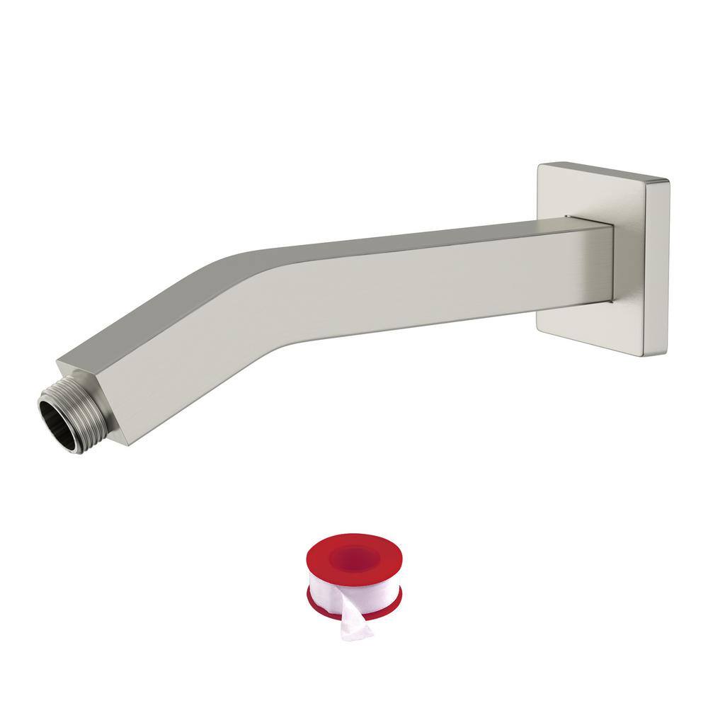 6.8 Inch Brushed Nickel Wall Mount Shower Arm with Flange for Rain Shower Head price history on PriceWatchPro