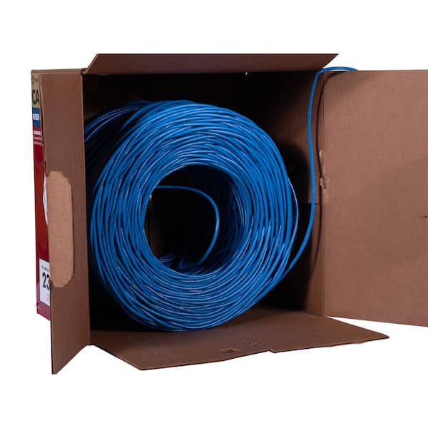Southwire 1,000 ft. 23/4 Solid CU CAT6 CMR (Riser) Data Cable in