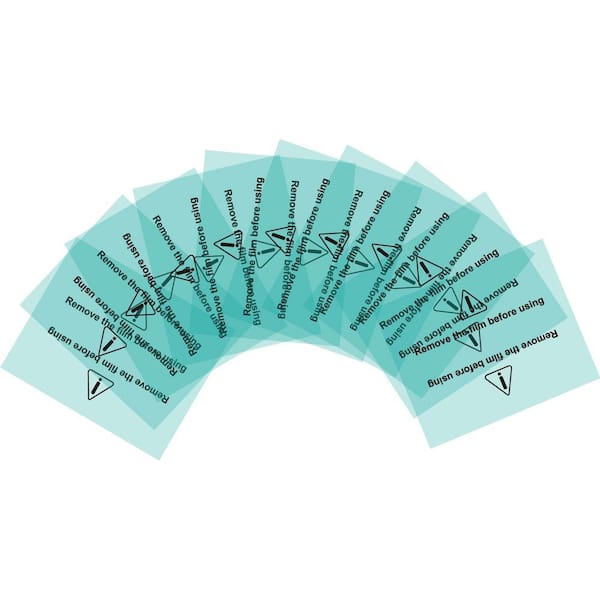 Antra AH6 Series 3.70 in. x 4.51 in. Clear Plastic Exterior Lens Cover for Welding Helmets (10-Pack)