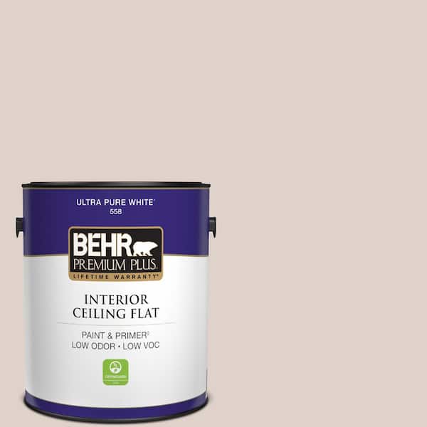 1 gal. #N150-1 Mocha Ice Ceiling Flat Interior Paint