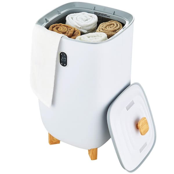 Towel Warmer 35L, Towel Warmer Bucket with Drying Modes(2-5h), Heating Mode 20/40/60/90 Min Auto Shut Off, LED Screen