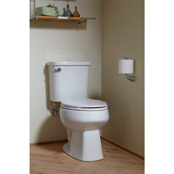 Alteo Vertical Single Post Toilet Paper Holder in Polished Chrome