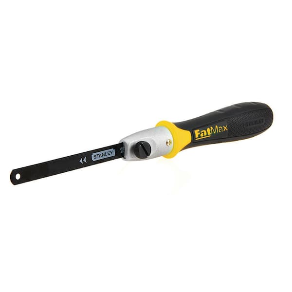 Stanley 4.5 in. Tooth Saw with Plastic Handle 20-220 - The Home Depot