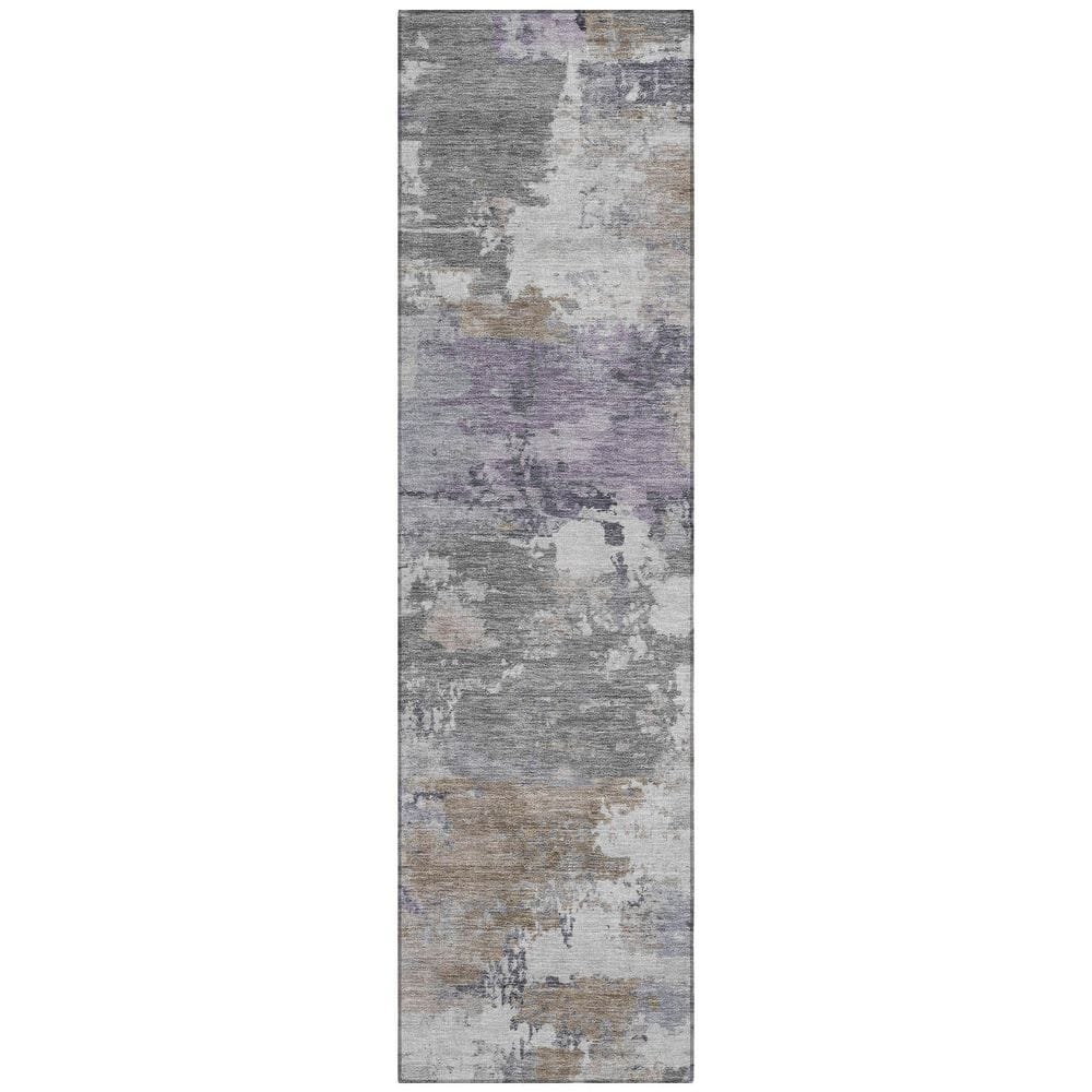Chantille Machine Washable Indoor/Outdoor Abstract ACN2812 Gray 2 ft. x 7 ft. Runner Rug price history on PriceWatchPro