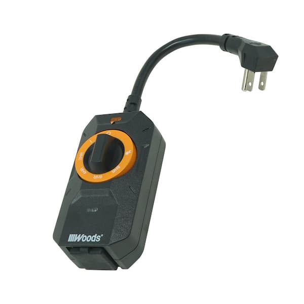 Dusk to Dawn Plug-In Outdoor Lighting Timer