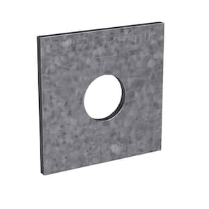 LBP 2 in. x 2 in. Galvanized Bearing Plate with 5/8 in. Bolt Dia.