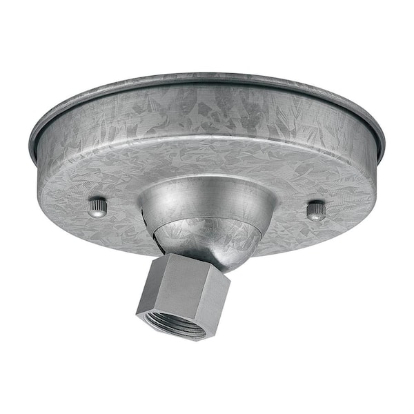 Millennium Lighting R 5 in. Galvanized Steep Slope Canopy Kit