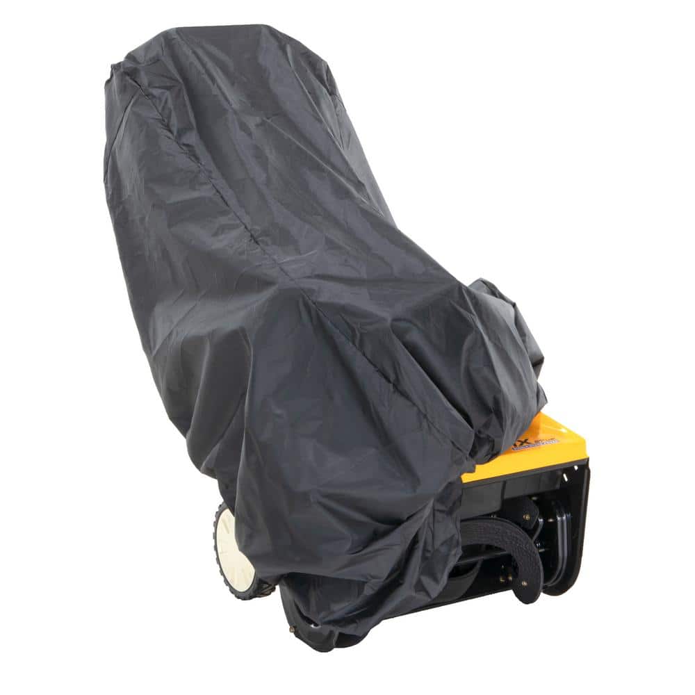 Heavy-Duty Black Vinyl Universal Snow Blower Cover