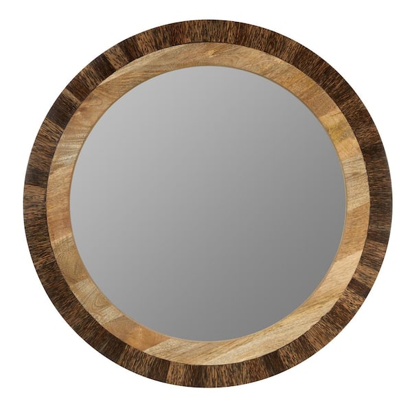 round wood frame