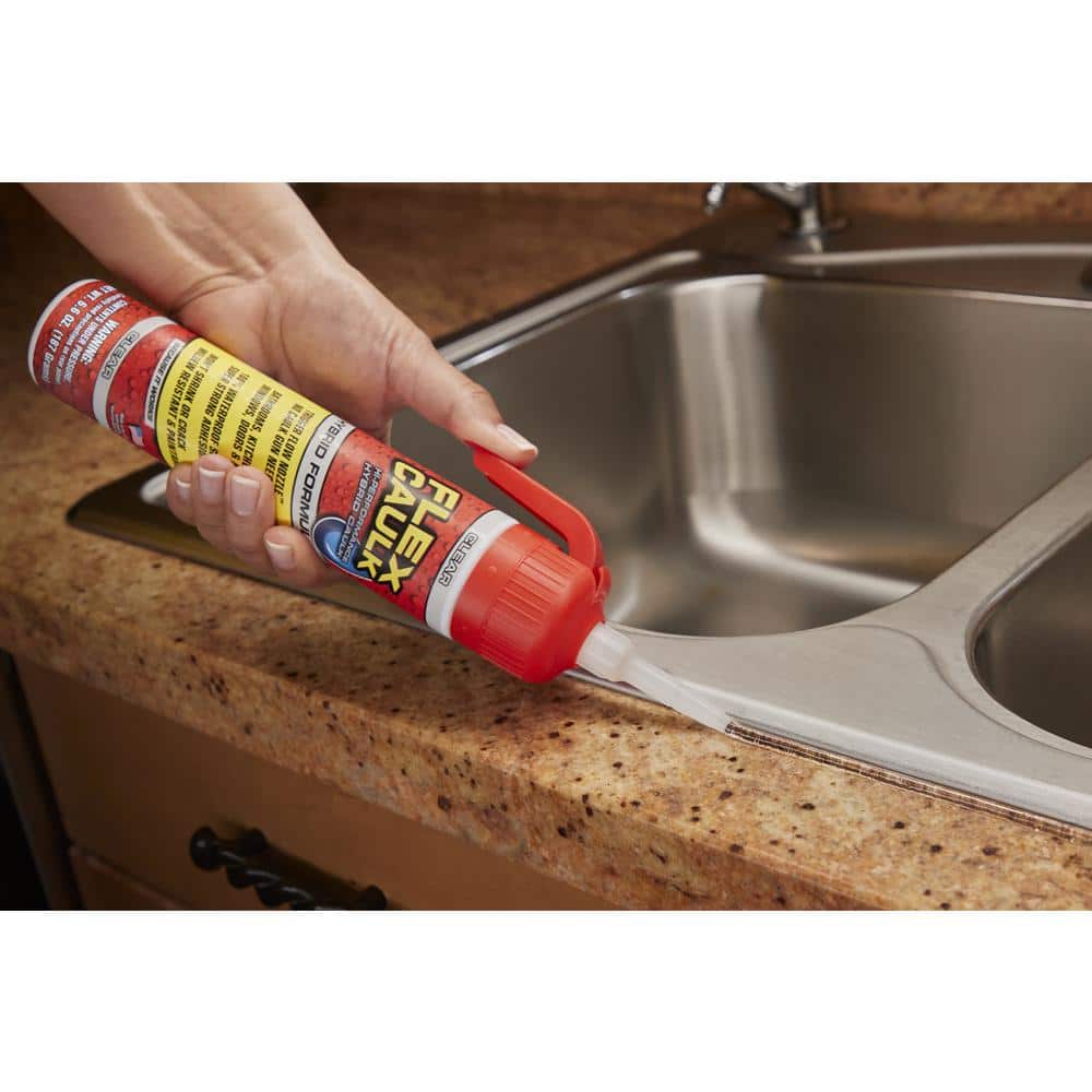 Flex Caulk Clear 6.6 oz Hybrid Polymer Sealant