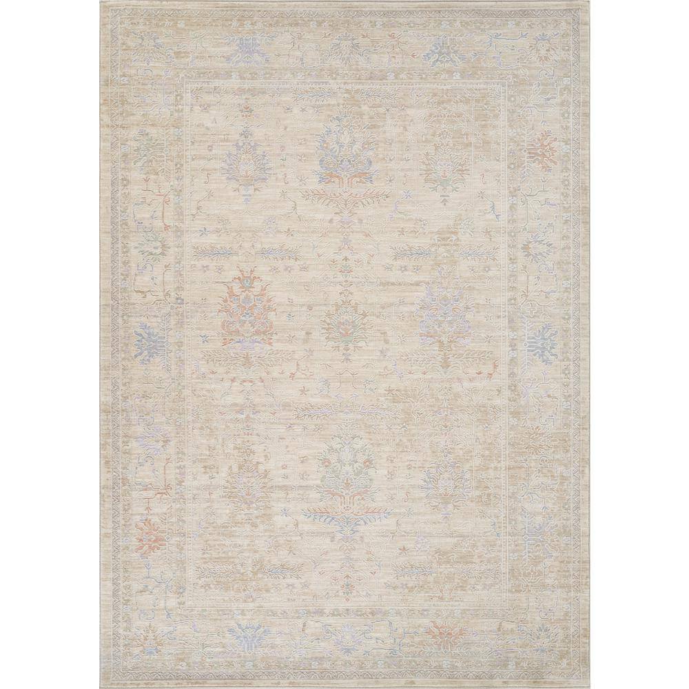 Pasargad Home Amber Beige 12 ft. x 15 ft. Floral Area Rug pfh-09 12x15 ...