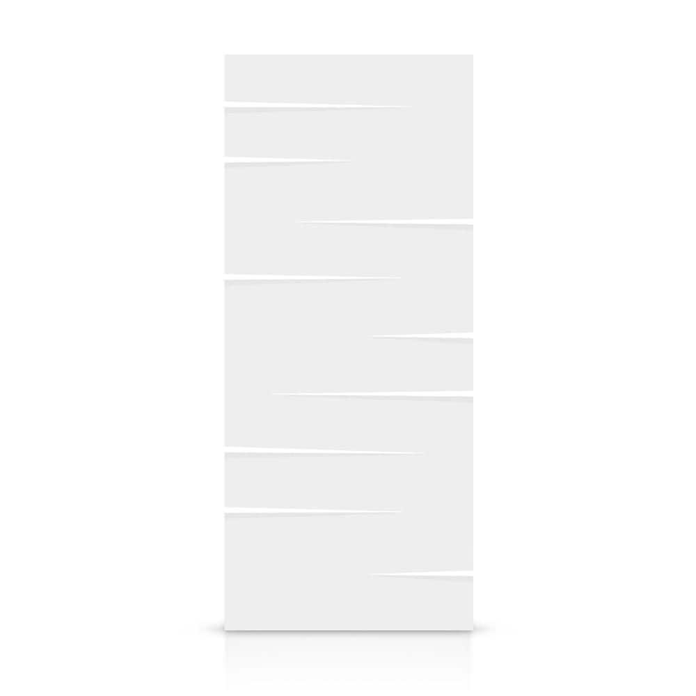30 in. x 84 in. Hollow Core White Painted Composite MDF Interior Door Slab price history on PriceWatchPro