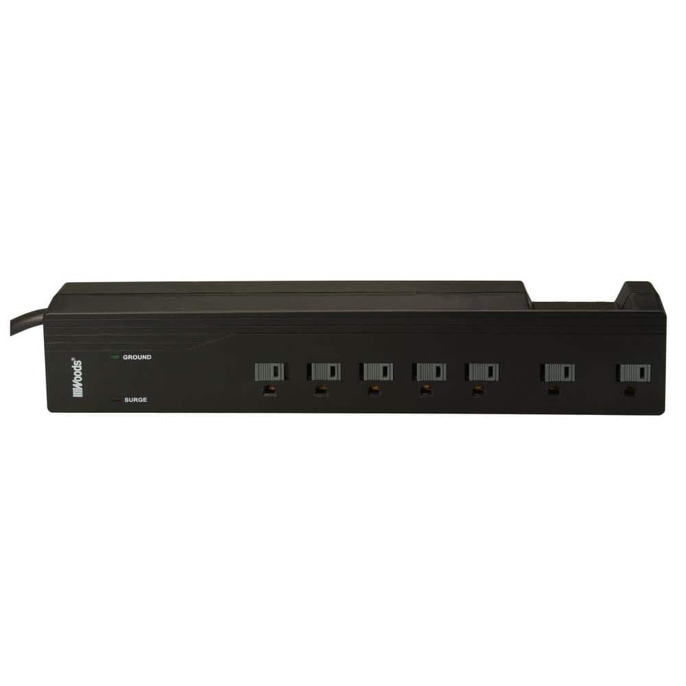 Electronics 7-Outlet 1440-Joule Surge Protector with 10 ft. Power Cord price history on PriceWatchPro