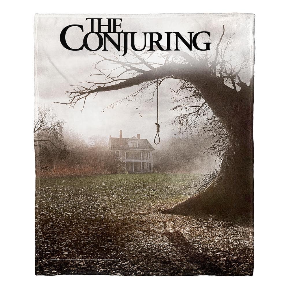 Warner Bros. The Conjuring Conjuring Poster Silk Touch Throw Blanket 50x60 Inches