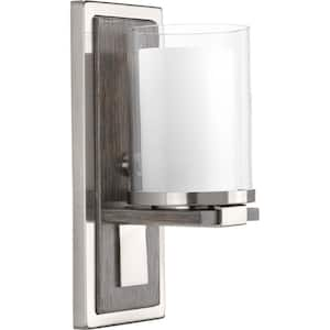 Mast Collection 1-Light Brushed Nickel Wall Sconce