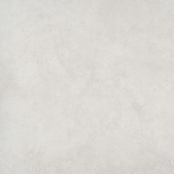 EMSER TILE Network White 31.38 in. x 31.38 in. Matte Porcelain Concrete look Floor and Wall Tile (13.684 sq. ft./Case)