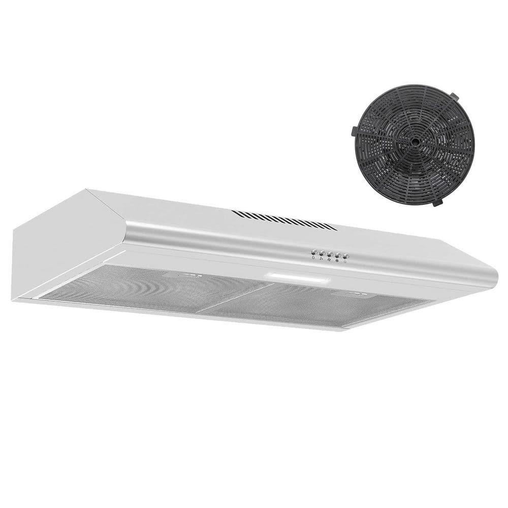 30 in. 250 CFM Under Cabinet Range Hood Ductless Range Hood in Stainless Steel. price history on PriceWatchPro
