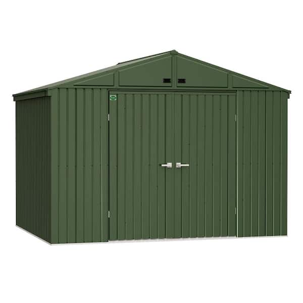 Lawn Storage Shed 12 ft. W x 10 ft. D x ft. H Metal Shed 120 sq. ft.