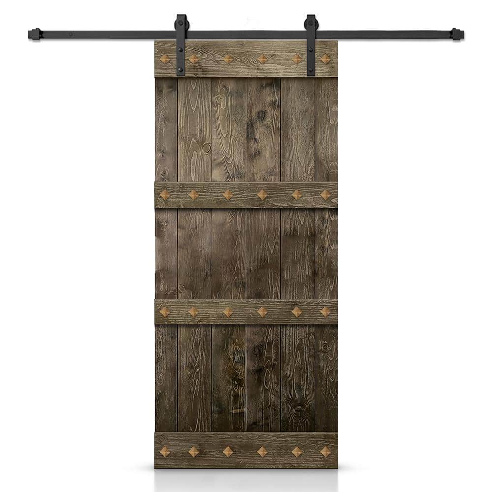 Reviews for CALHOME 28 in. x 84 in. Espresso Stained DIY Knotty Pine