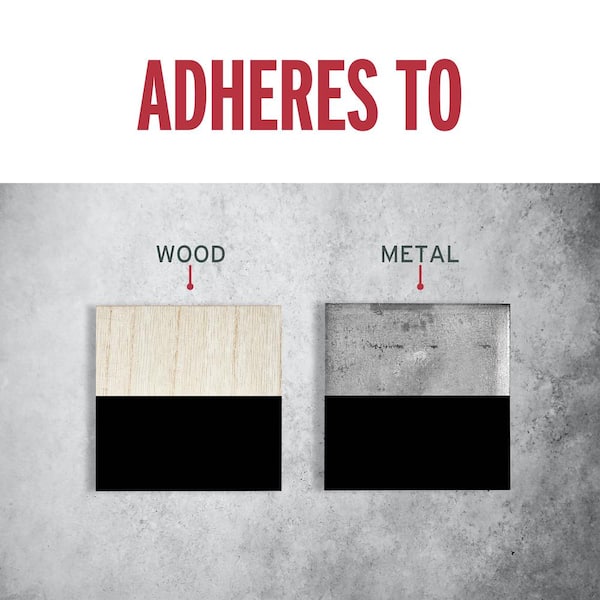 1 gal. High Performance Protective Enamel Flat Black Oil-Based Interior/Exterior Paint (2-Pack)