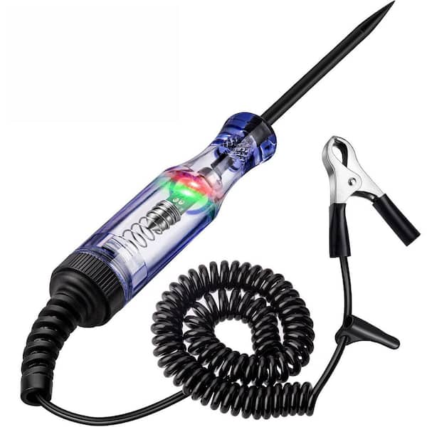 Adrinfly Automotive Circuit Tester 6V-24V with Dual Color Polarity Indicator Stainless Probe for Cars and Trucks
