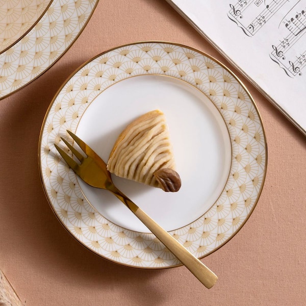 Noritake Trocadero Gold 6.50 in. (Gold) Porcelain Bread and Butter