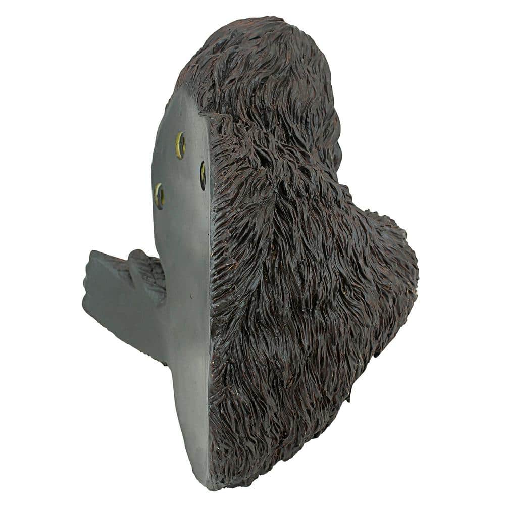 Bigfoot the Bashful Yeti Multicolored Resin Tree Sculpture