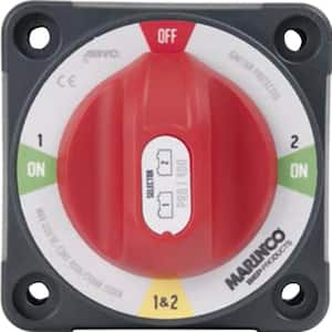 Pro Installer Battery Selector Switch (1-2-Both-Off)