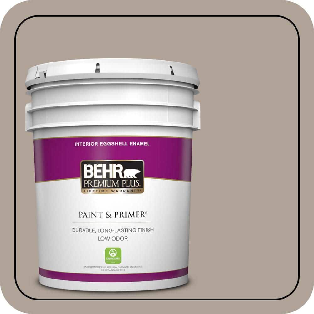 5 gal. #MQ2-56 Abbey Stone Eggshell Enamel Low Odor Interior Paint & Primer price history on PriceWatchPro