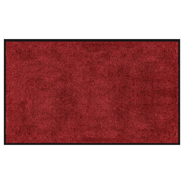 Bungalow Flooring Dirt Stopper Supreme 36 in. x 72 in. Door Mat Red Pepper
