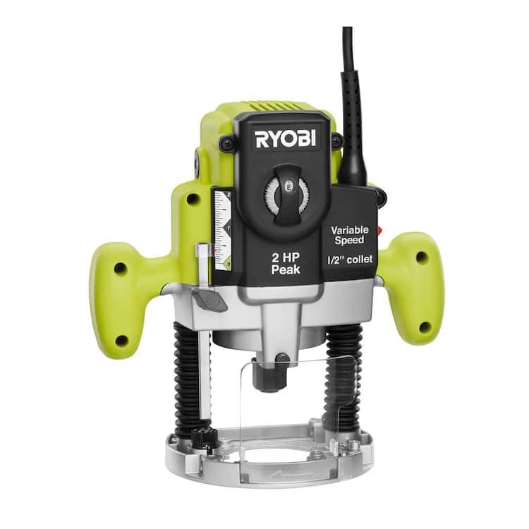 RYOBI 10 Amp 2 HP Plunge Base Corded Router