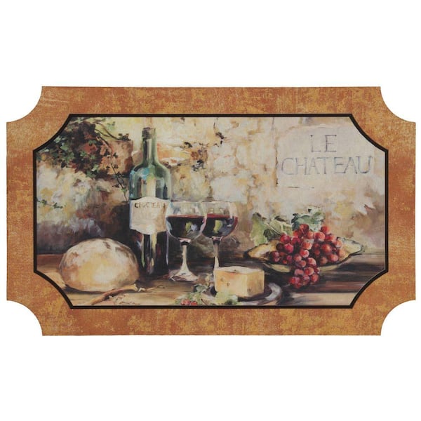 Mohawk Home 22 in. x 36 in. Le Chateau Vino Comfort Mat