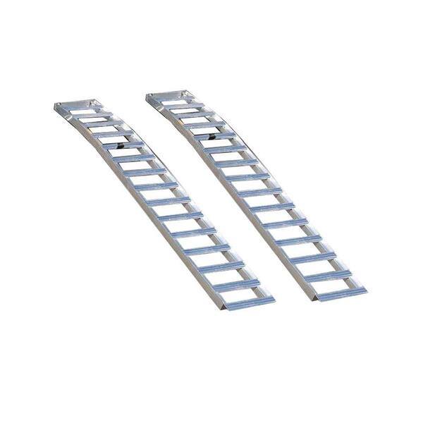 Better Built Aluminum Solid Arched Loading Ramps (2-Pack)