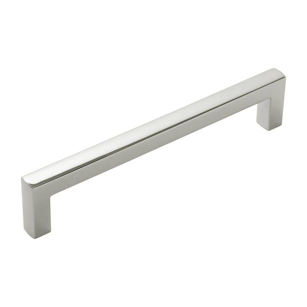 Coventry Collection Pull 6-5/16 in. (160mm) Center to Center Polished Nickel Bar Cabinet Pull price history on PriceWatchPro