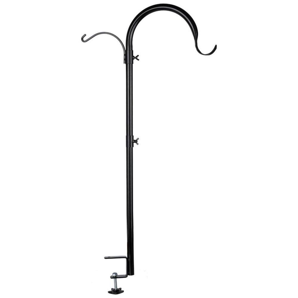 Deck Shepherd Hook 37H Steel Deck Bird Feeder Pole, Multi-Hook for Deck Kit with 3-Branches price history on PriceWatchPro