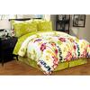 Unbranded Selena Floral Down Alternative Reversible 8-Piece Bed in a Bag Queen Comforter Set Queen-Selena