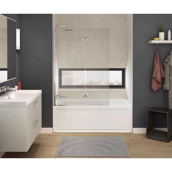 MAAX New Town 60 in. x 32 in. Acrylic Left Drain Rectangular