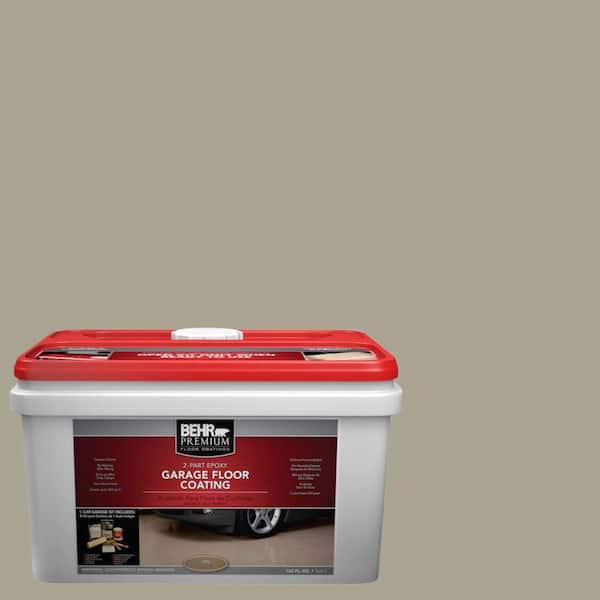 BEHR Premium 1-gal. #PFC-37 Putty Beige 2-Part Epoxy Garage Floor Coating Kit