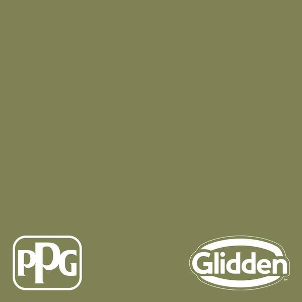 Glidden Premium 8 oz. PPG1122-6 Oregano Flat Interior Paint Sample