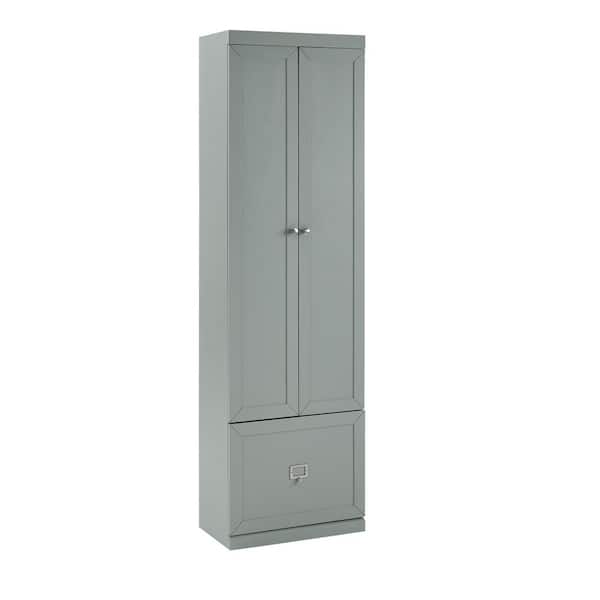 CROSLEY FURNITURE Harper Gray Convertible Food Pantry