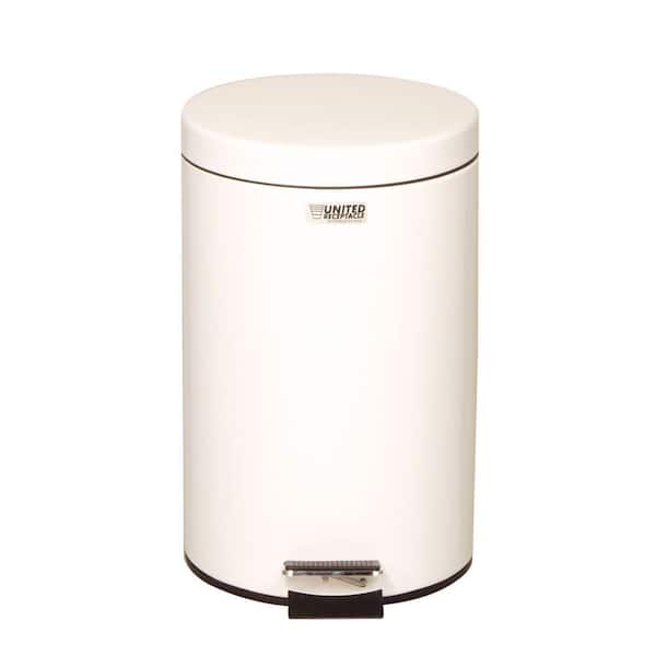 Rubbermaid Commercial Products Medi-Can 3.5 Gal. White Step-On Medical Trash Can