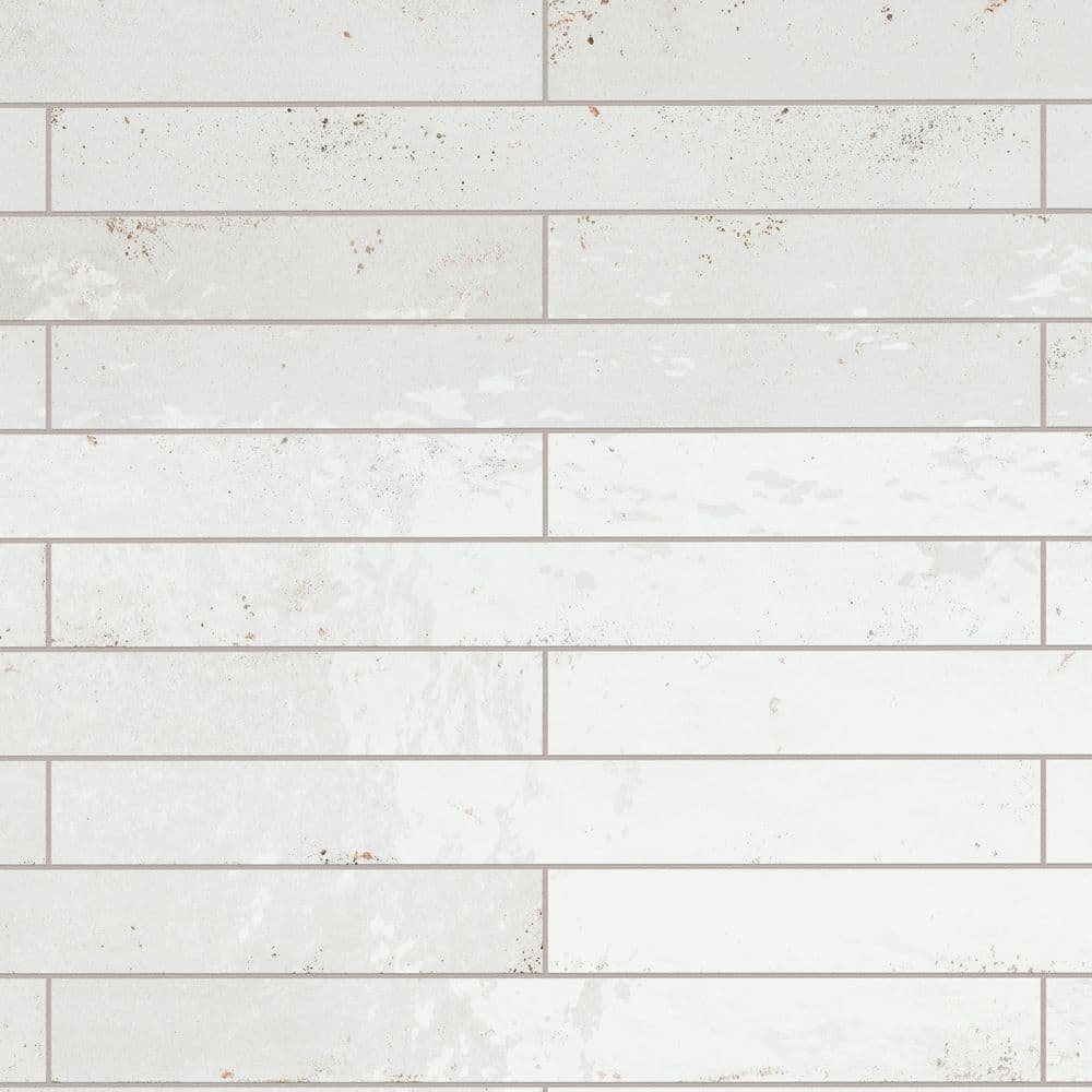 Scottsdale White 2 in. x 18 in. Porcelain Floor and Wall Tile (7.42 sq. ft. /Case) price history on PriceWatchPro