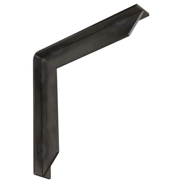 Federal Brace Streamline 10 in. x 10 in. Steel Low Profile Countertop Bracket